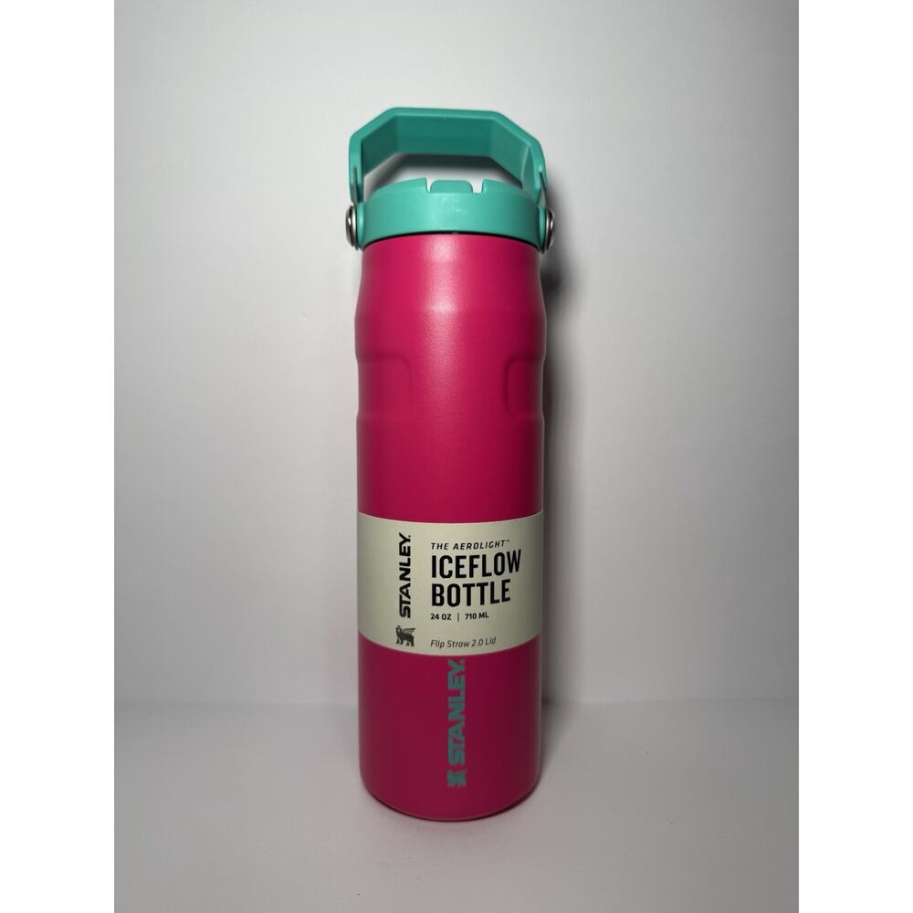 Stanley Limited Edition PASSION PINK 24oz Aerolight Iceflow Flip Straw Tumbler